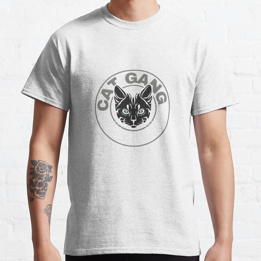 cat,kitten,gang,cool mug,leggins Classic T-Shirt