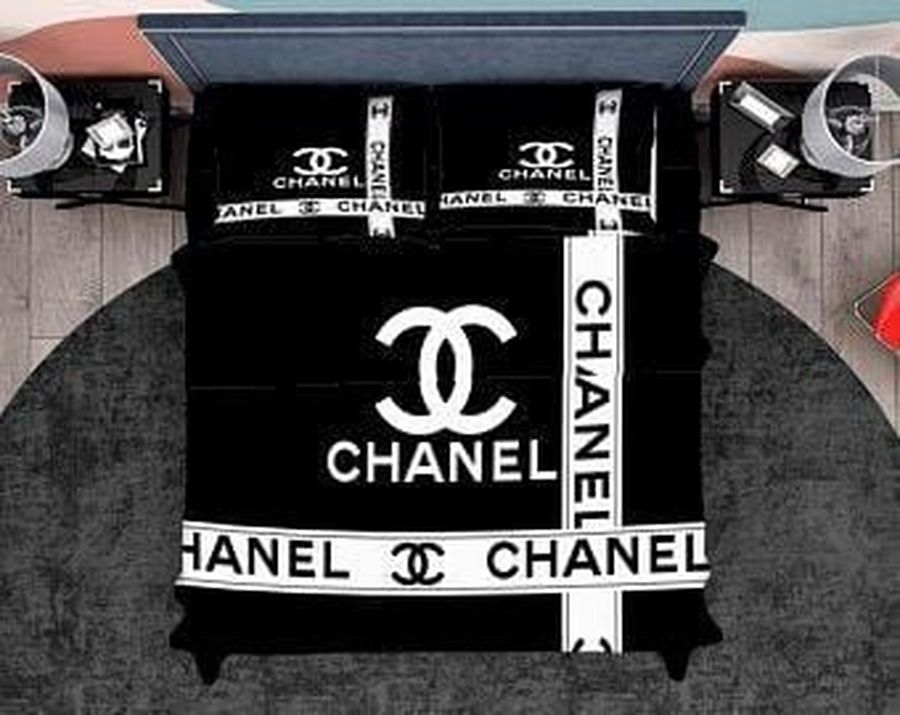 Chanel Luxury 29 Bedding Sets Duvet Cover Bedroom Luxury Brand Bedding Customized Bedroom