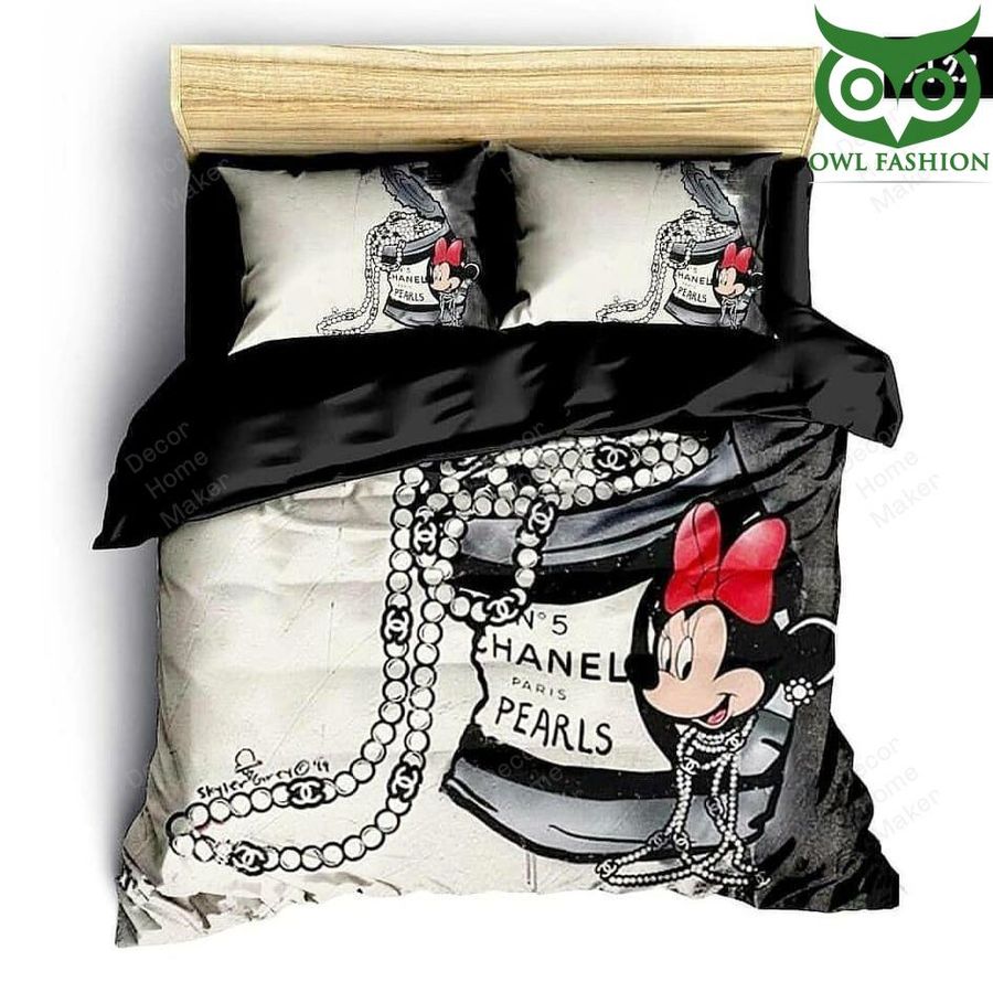 Chanel Inspired Custom 6 3D Customized Bedding Sets Duvet Cover Bedlinen  Bed set  Exrain Quilt  Bedding  Chanel bedding Bedding sets Duvet  bedding sets