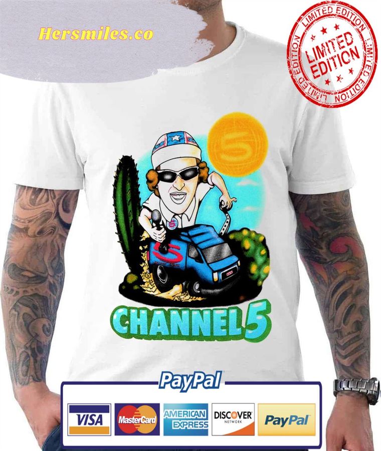 Channel 5 Merch In The Sun Unisex T-Shirt