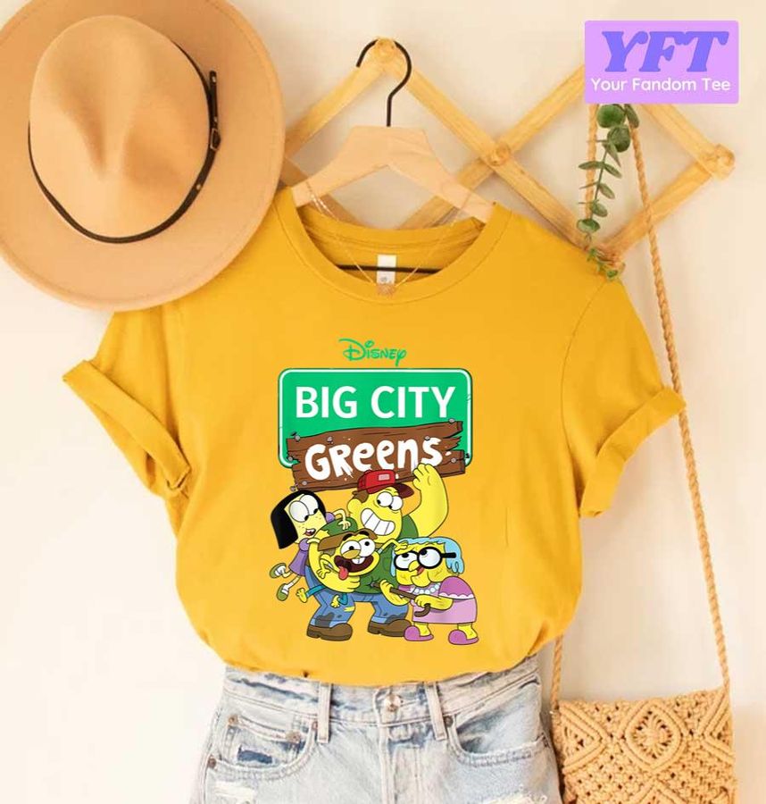 Channel Big City Greens Disney Cartoon Unisex T-Shirt