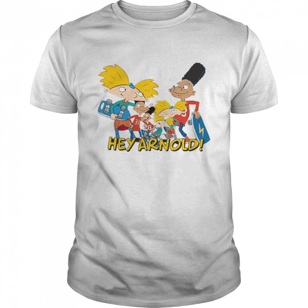 Characters In Cartoon Hey Arnold shirt