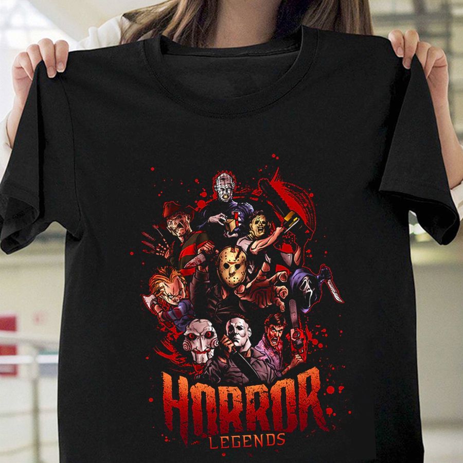 Characters Movie Killers Legends Movie Halloween Unisex T-Shirt