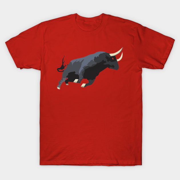 Charging bull with fire eyes T-shirt, Hoodie, SweatShirt, Long Sleeve