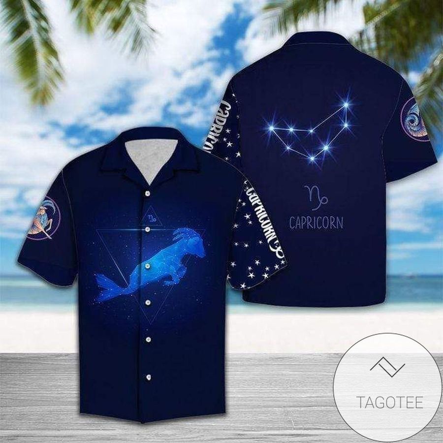 Check Out This Awesome Capricorn Horoscope Zodiac Authentic Hawaiian Shirt 2022 Birthday Gifts