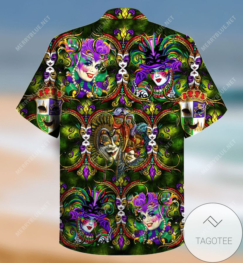 Check Out This Awesome Happy Mardi Gras 2021 Authentic Hawaiian Shirt 2022