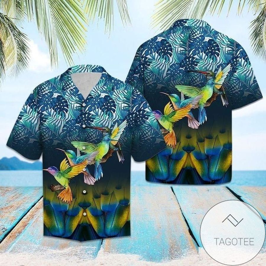Check Out This Awesome Hummingbird Forest Authentic Hawaiian Shirt 2022