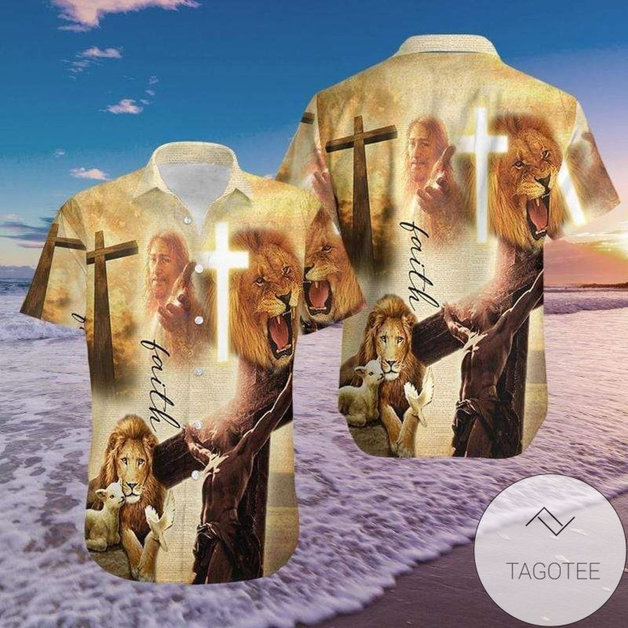 Check Out This Awesome Jesus Faith Hope Love Hawaiian Aloha Shirts