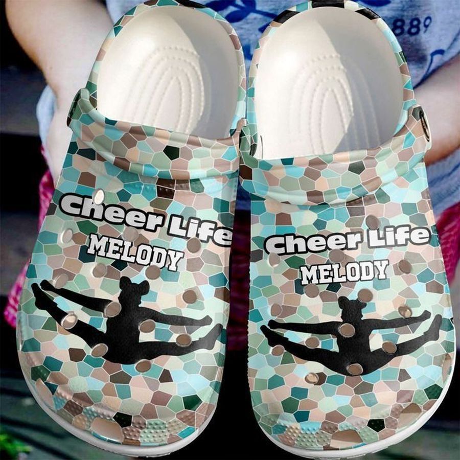 Cheerleader Personalized Cheer Life Sku 581 Crocs Clog Shoes