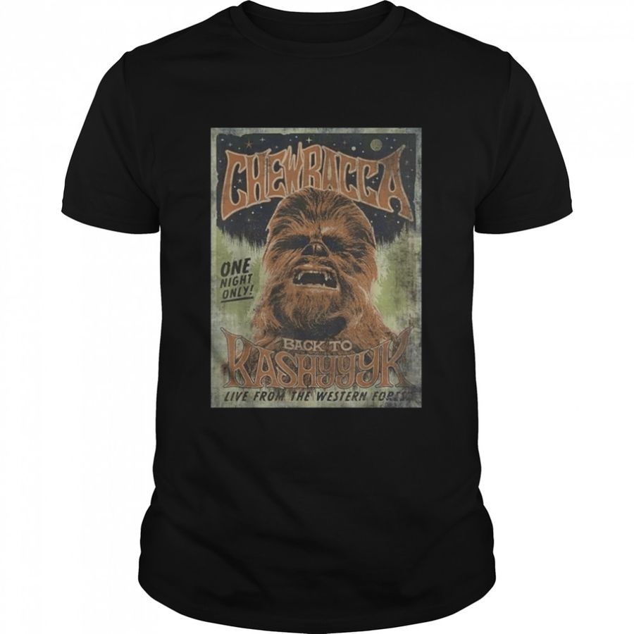 Chewbacca Chewbacca Star Wars Kashyyyk Wookie Chewie Graphic shirt