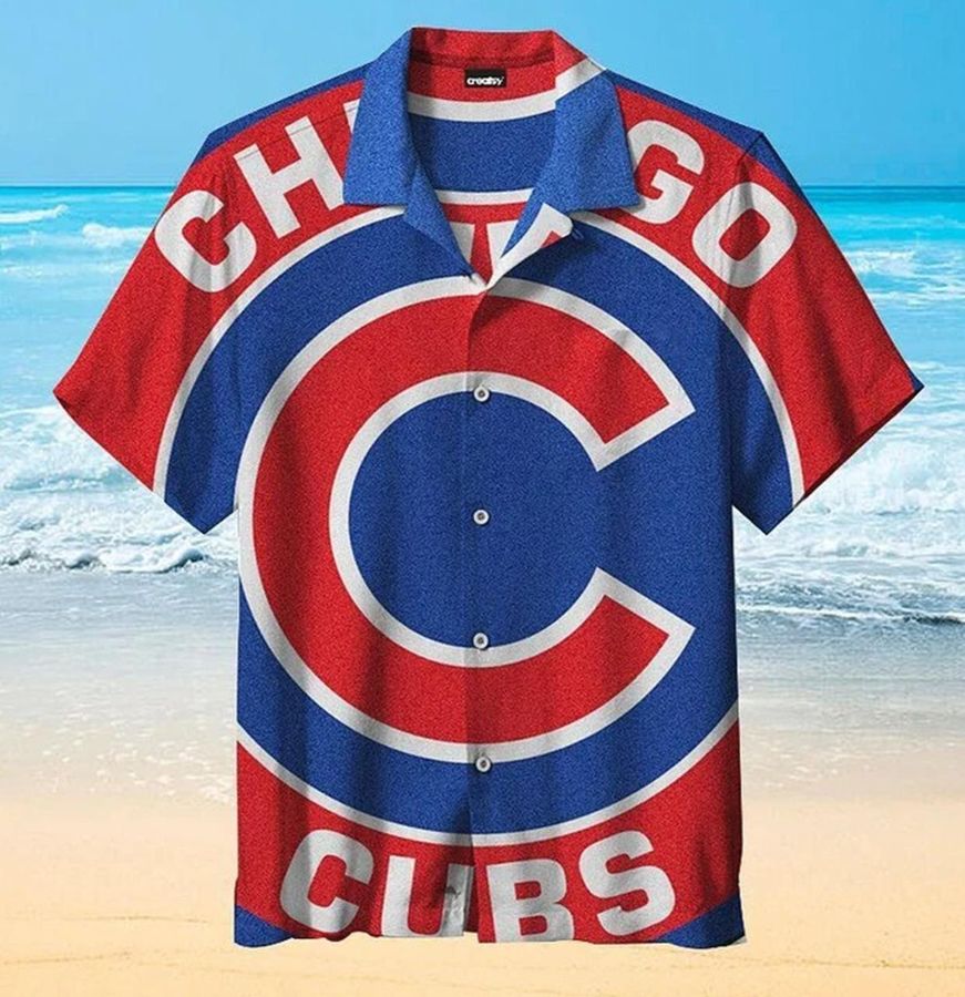 Chicago Cubs Hawaiian Shirt Team