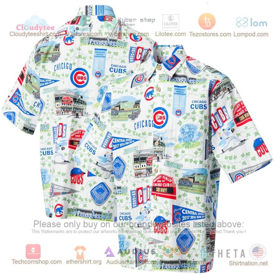 Chicago Cubs Reyn Spooner Scenic Button-Up Hawaiian Shirt – LIMITED EDITION