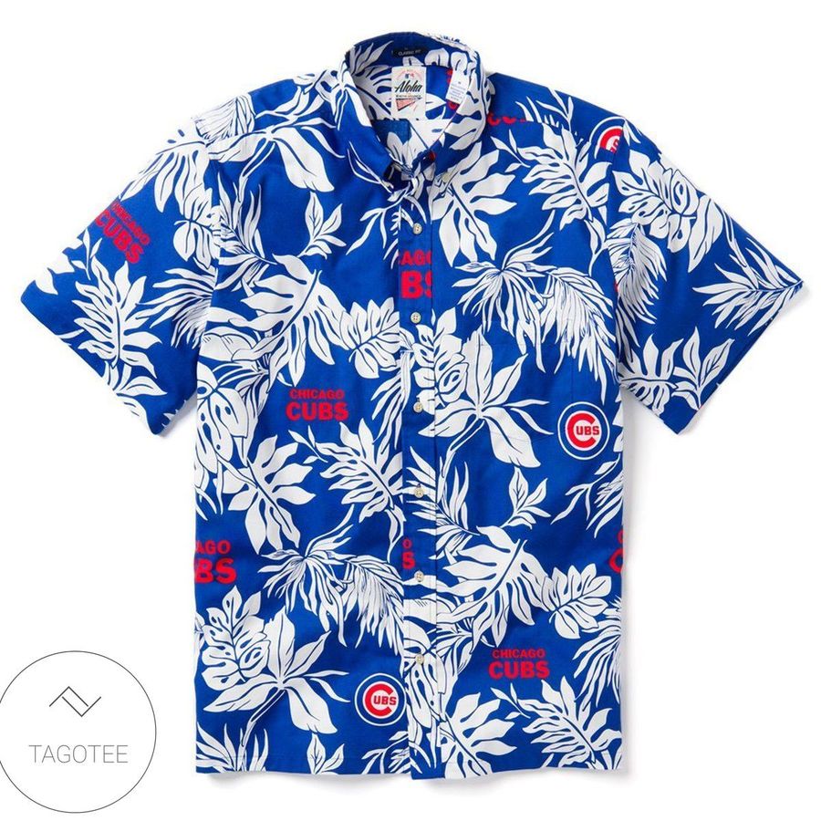 Chicago Cubs Tropical Hawaiian Shirt