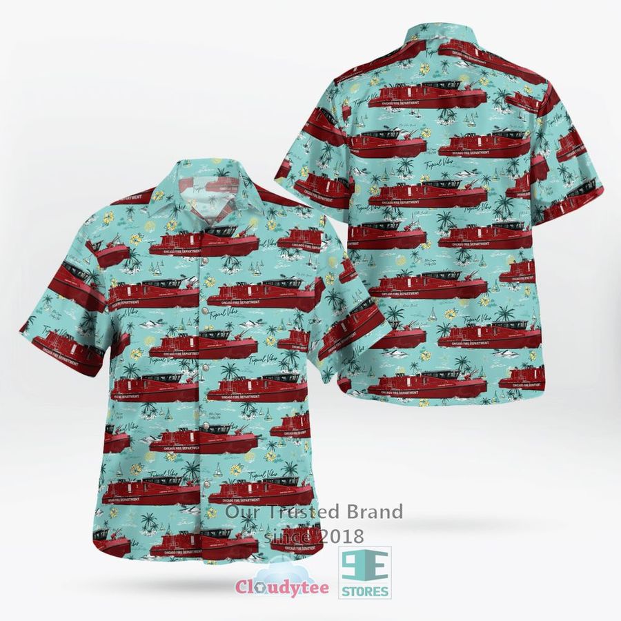 Chicago Fire Department Christopher Wheatley Hawaiian Shirt – LIMITED EDITION