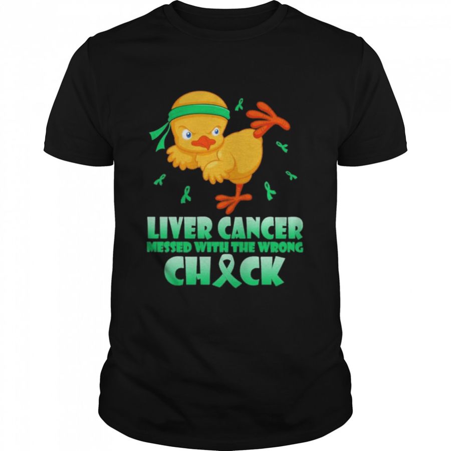Chick Liver Cancer messed with the wrong check shirt