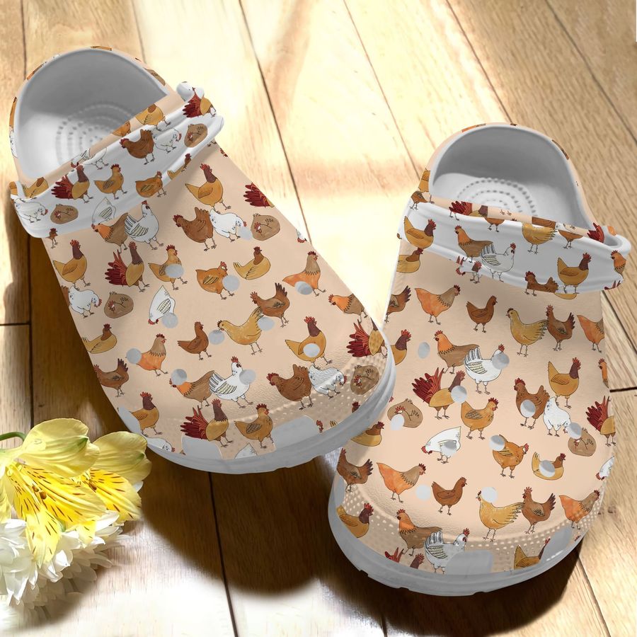 Chicken 6 Colors Little Chickens Crocs Crocband Clog