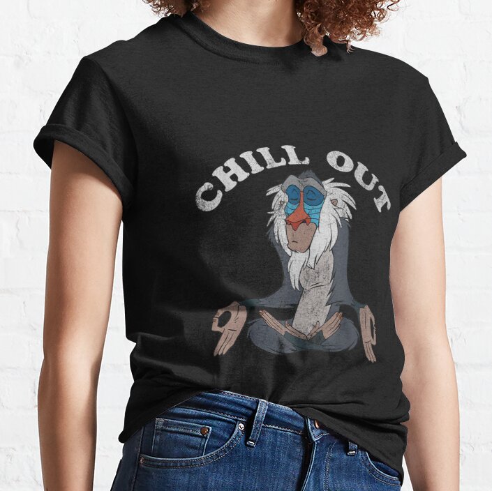 Chill Out Meditation Graphic Classic T-Shirt
