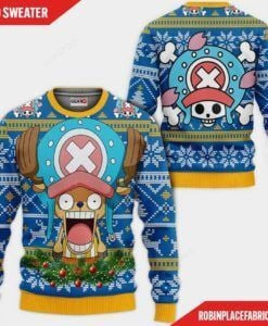 Chopper One Piece Ugly Christmas Sweater All Over Print Sweatshirt