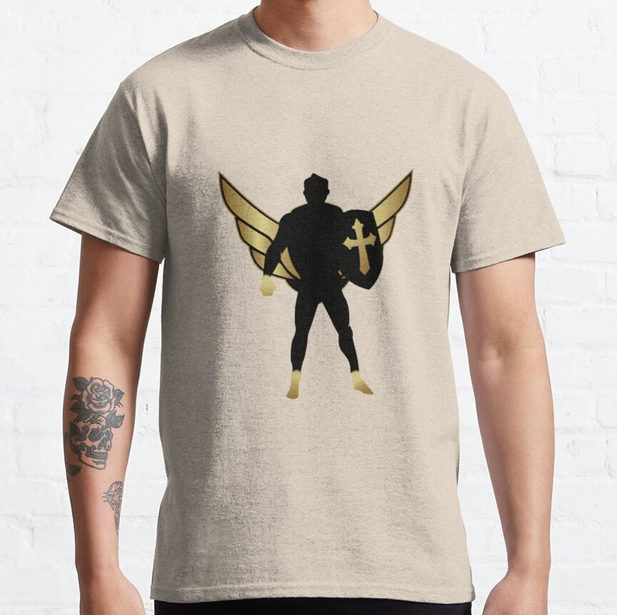 Christian Angel Warrior Classic T-Shirt
