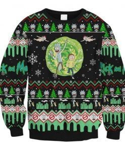 Christmas Coming With You Ugly Christmas Sweater All Over Print