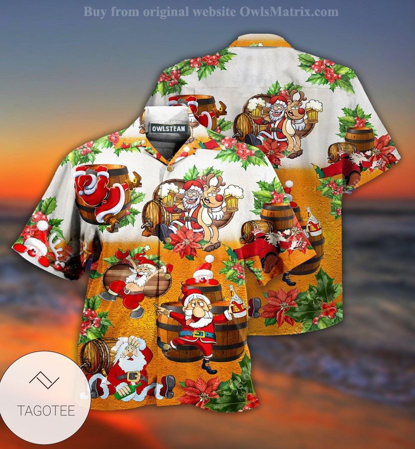 Christmas Dear Santa Heres Your Beer Limited Hawaiian Shirt