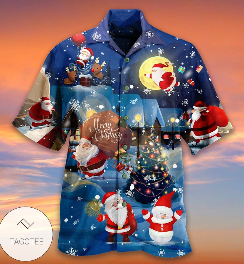 Christmas Love Santa And Gifts Limited Edition Hawaiian Shirt