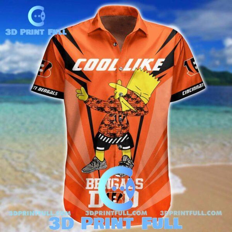 Cincinnati Bengals Hawaiian Shirt Cool Like