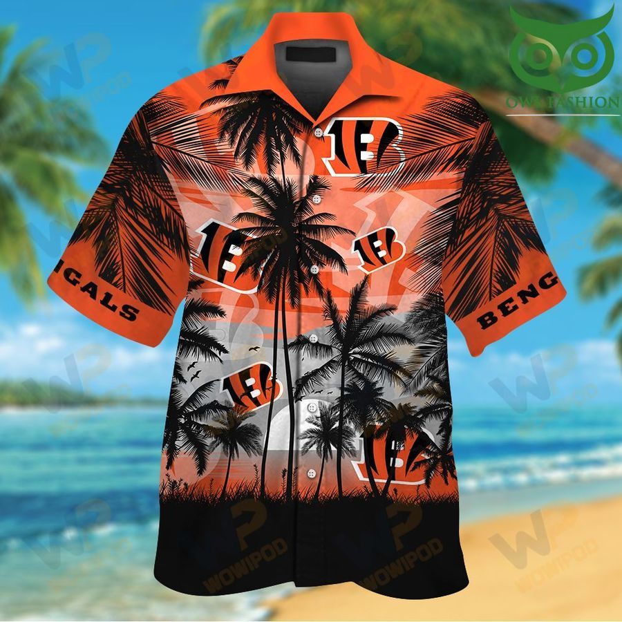Cincinnati Bengals Tropical Hawaiian Shirt