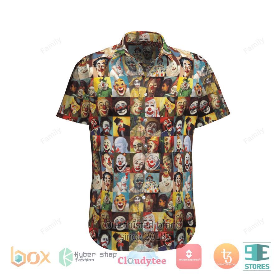 Circus Clown faces Hawaiian Shirt – LIMITED EDITION