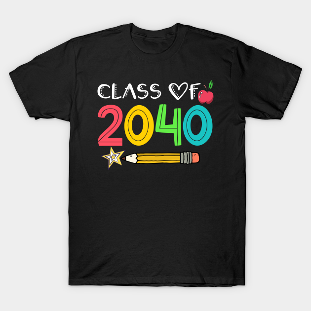 Class of 2040 Grow With Me Kindergarten Back To School T-shirt, Hoodie, SweatShirt, Long Sleeve