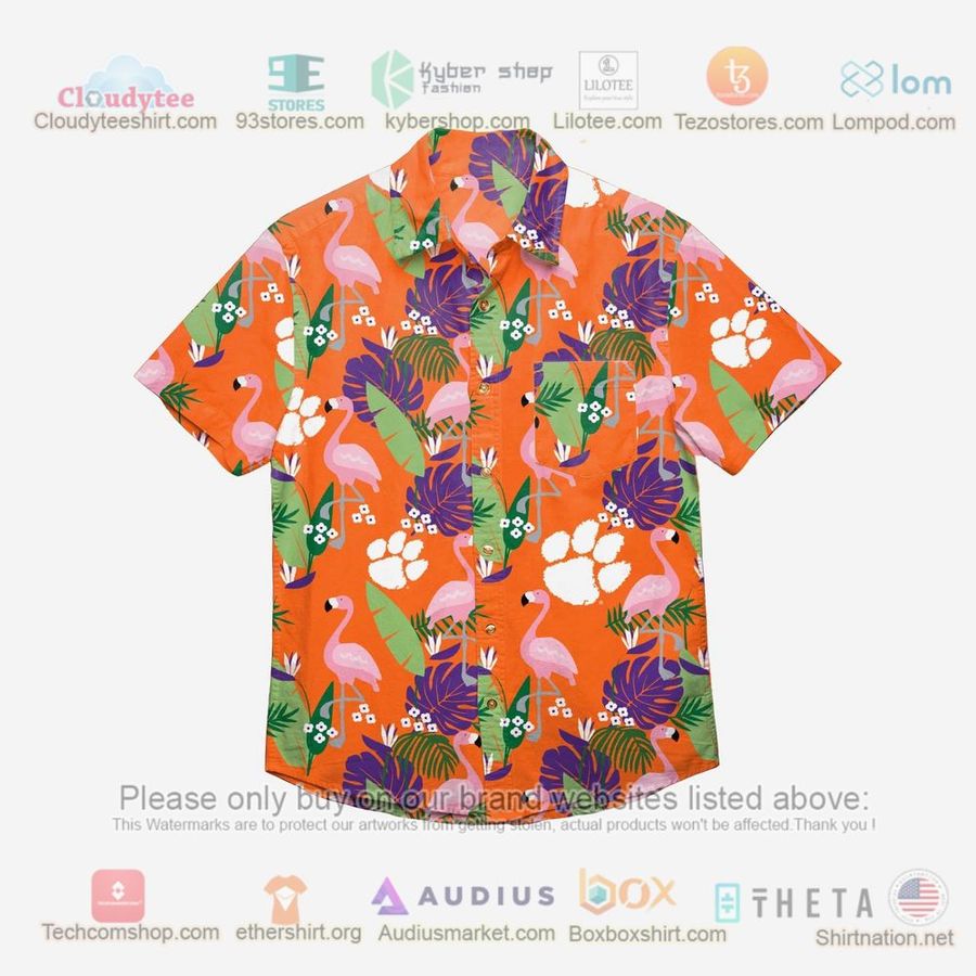 Clemson Tigers Floral Hawaiian Shirt – LIMITED EDITION