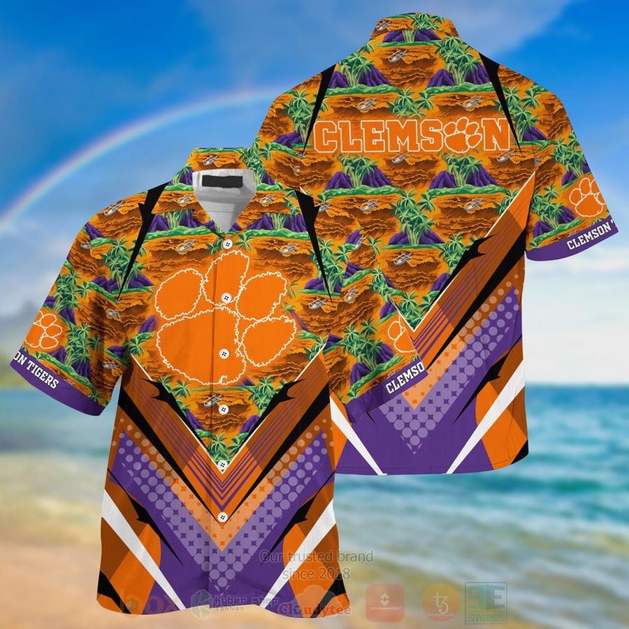 Clemson Tigers Team, Orange Hawaiian Shirt – LIMITED EDITION