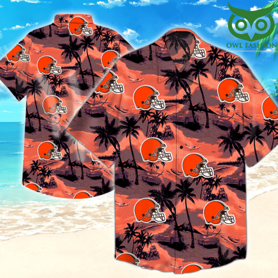Cleveland Browns Beach Island Hawaiian Shirt.png