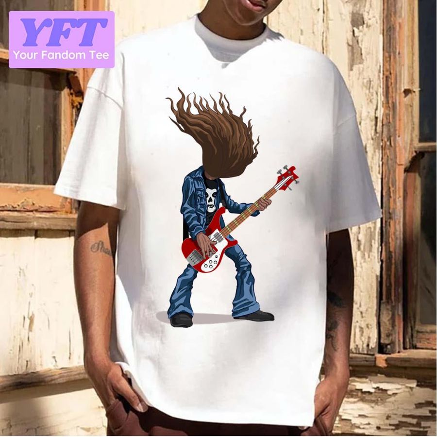 Cliff Burton Jimmy Page Guitar Hard Rock Unisex T-Shirt