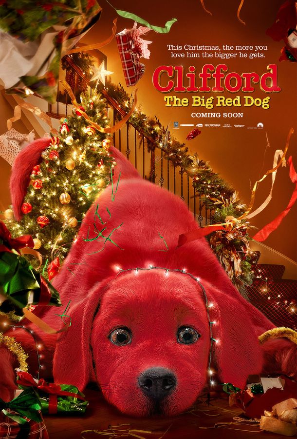 Clifford the Big Red Dog (2021) Poster, Canvas, Home Decor2