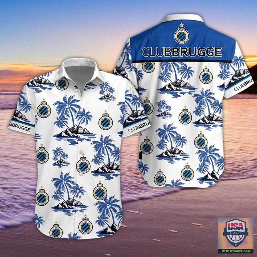Club Brugge KV Football Club Short Sleeve Hawaiian Shirt – Hothot