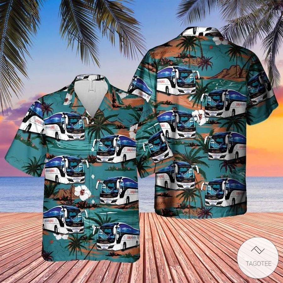 Coach Drivers Tropical Hawaiian Shirt