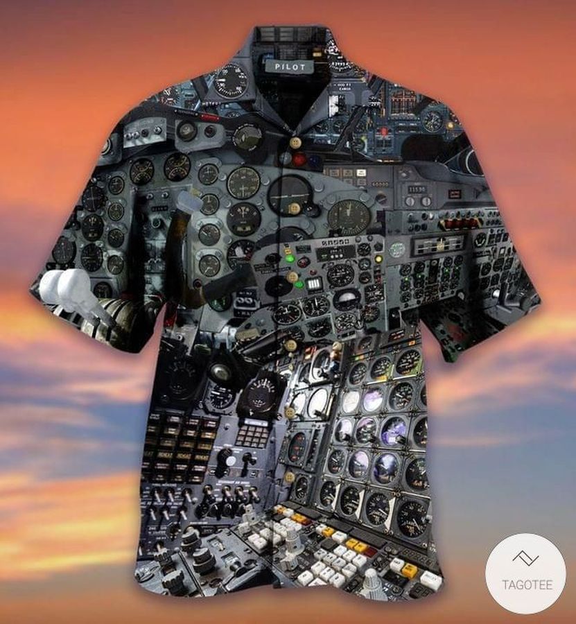 Cockpit Controls 038; Panels Hawaiian Shirt