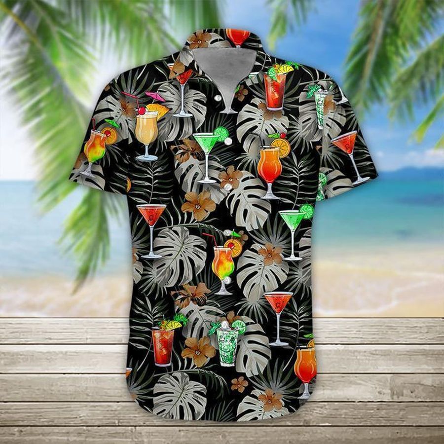 Cocktail Hawaiian Shirt Pre10188, Hawaiian shirt, beach shorts, One-Piece Swimsuit, Polo shirt, funny shirts, gift shirts, Graphic Tee
