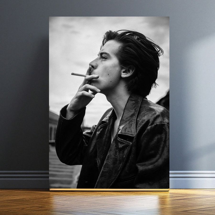 cole sprouse damon baker fan home wall decorate art canvas poster,no frame