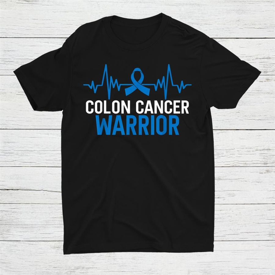 Colon Cancer Warrior Bleu Cancer Shirt