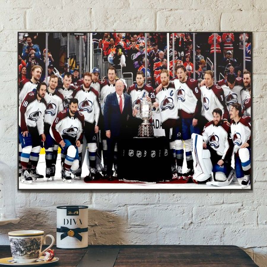 Colorado Avalanche are Western Conference Champions Next The Stanley Cup Final Home Decor Poster Canvas