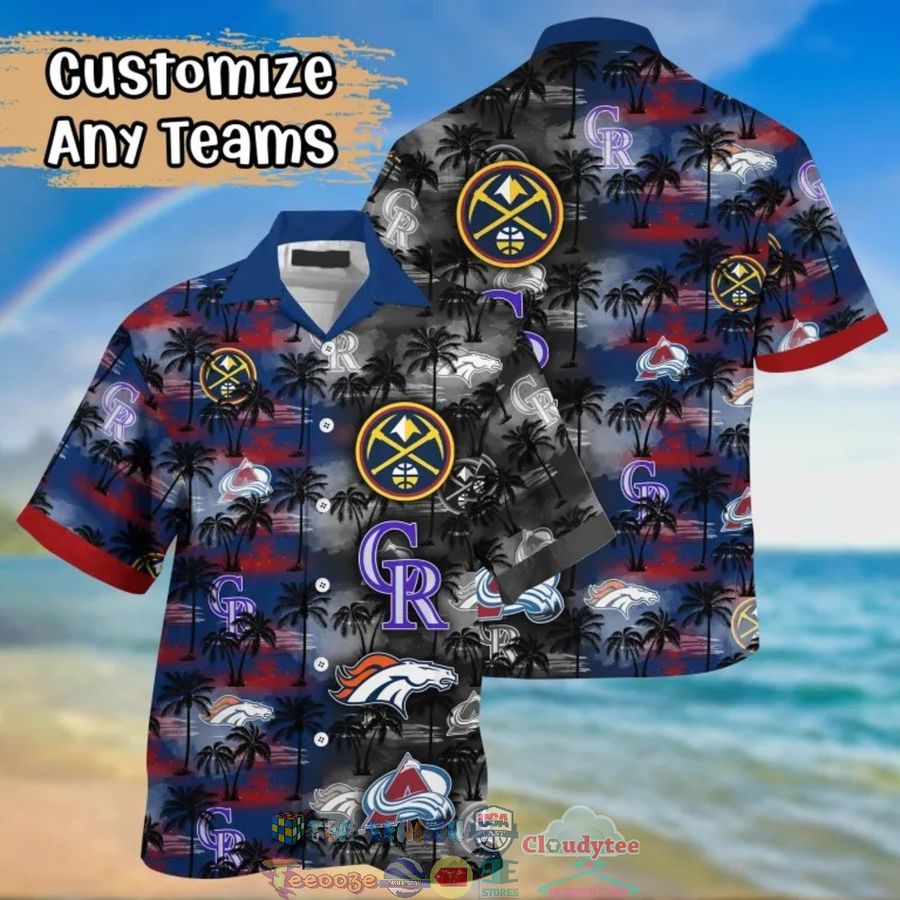 Colorado Sport Teams Palm Tree Hawaiian Shirt – Saleoff