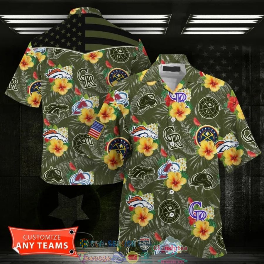 Colorado Sport Teams Tropical Hawaiian Shirt – Saleoff