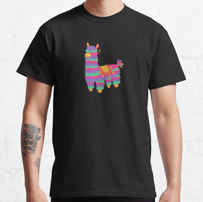 Colorful Llama Classic T-Shirt
