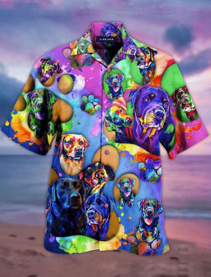 Colorful Rottweiler Hawaiian Shirt Pre13327, Hawaiian shirt, beach shorts, One-Piece Swimsuit, Polo shirt, funny shirts, gift shirts, Graphic Tee