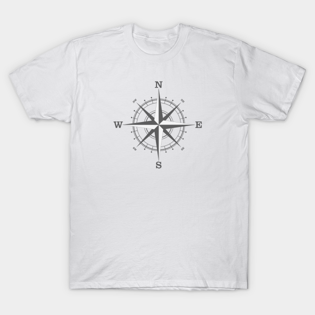 Compass pointing North T-shirt, Hoodie, SweatShirt, Long Sleeve
