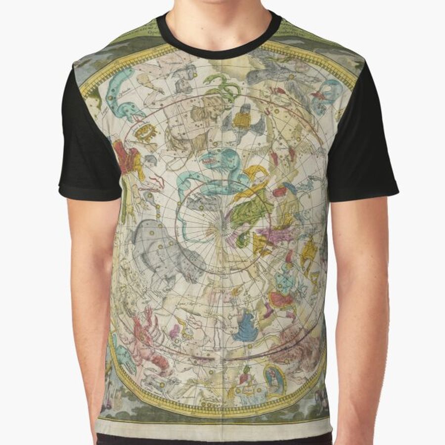 Constellation Map Graphic T-Shirt