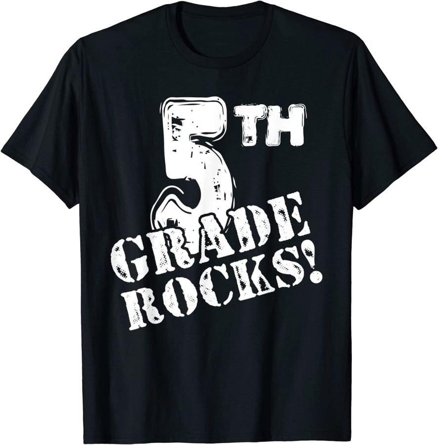Cool 5th Grade Rocks Funny Teacher Back To School