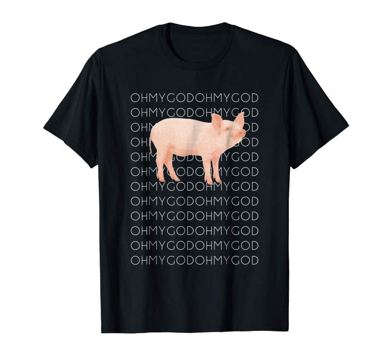 Cool Shane Dawson Oh My God Pig T-Shirt